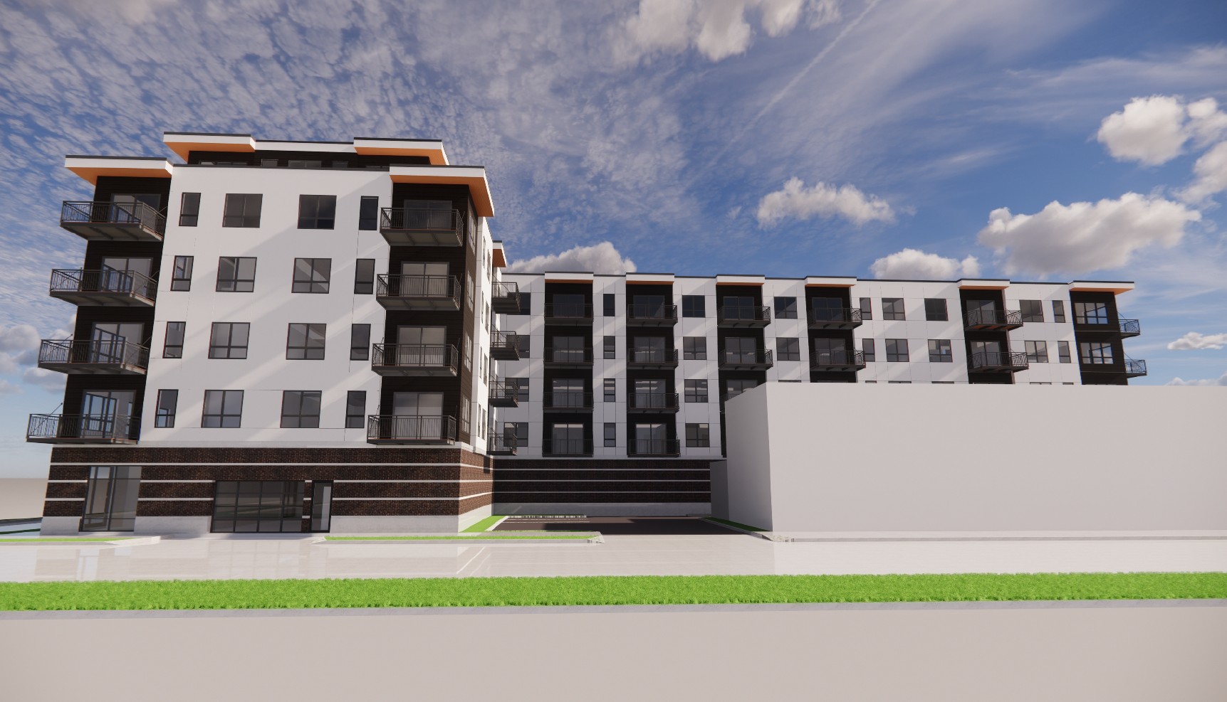 Millennium Apartments rendering